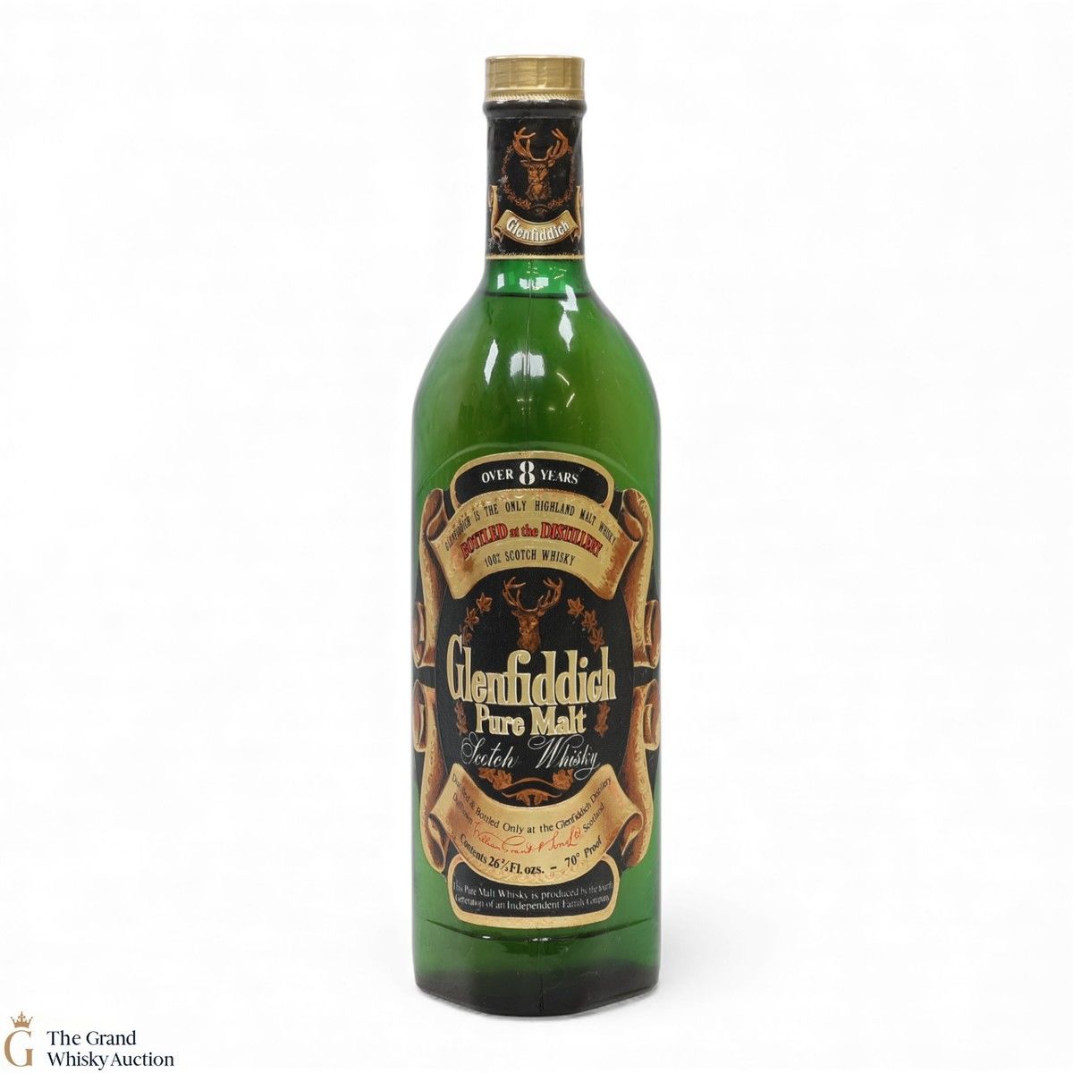 Glenfiddich - 8 Year Old - Pure Malt (1970s) (26 2/3 Fl Ozs)