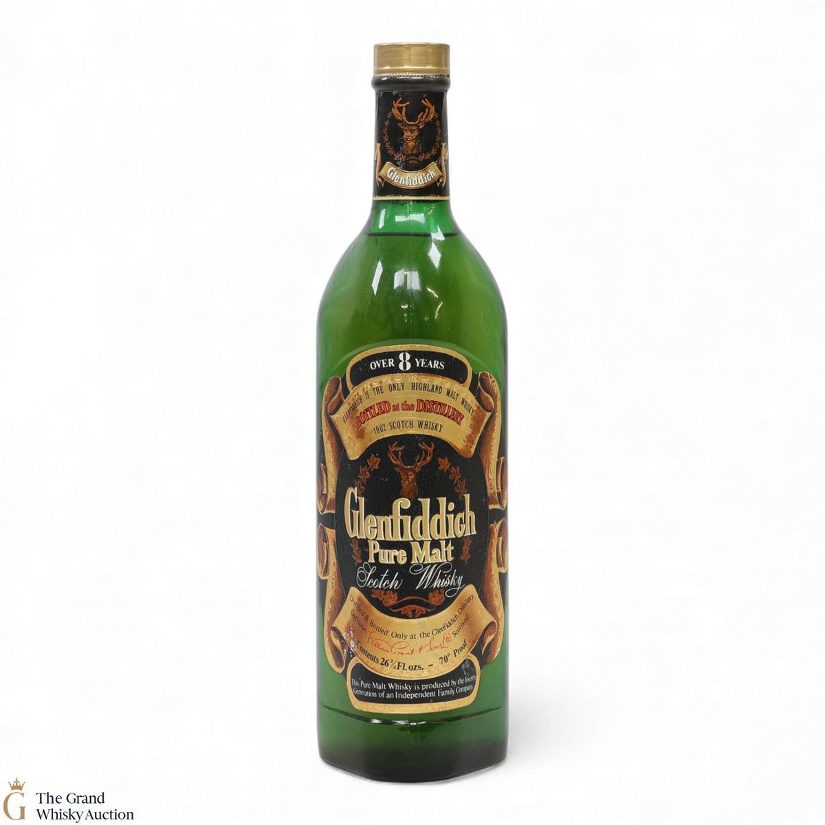 Glenfiddich - 8 Year Old - Pure Malt (1970s) (26 2/3 Fl Ozs)