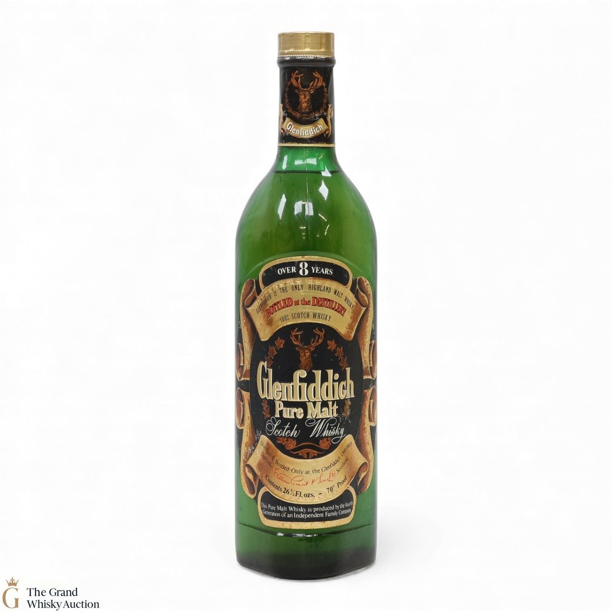 Glenfiddich - 8 Year Old - Pure Malt (1970s) (26 2/3 Fl Ozs)