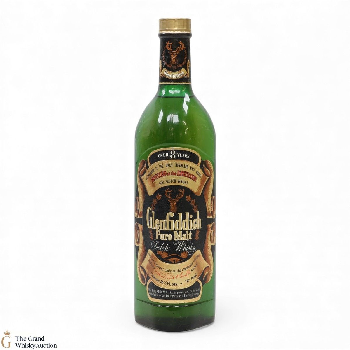 Glenfiddich - 8 Year Old - Pure Malt (1970s) (26 2/3 Fl Ozs)
