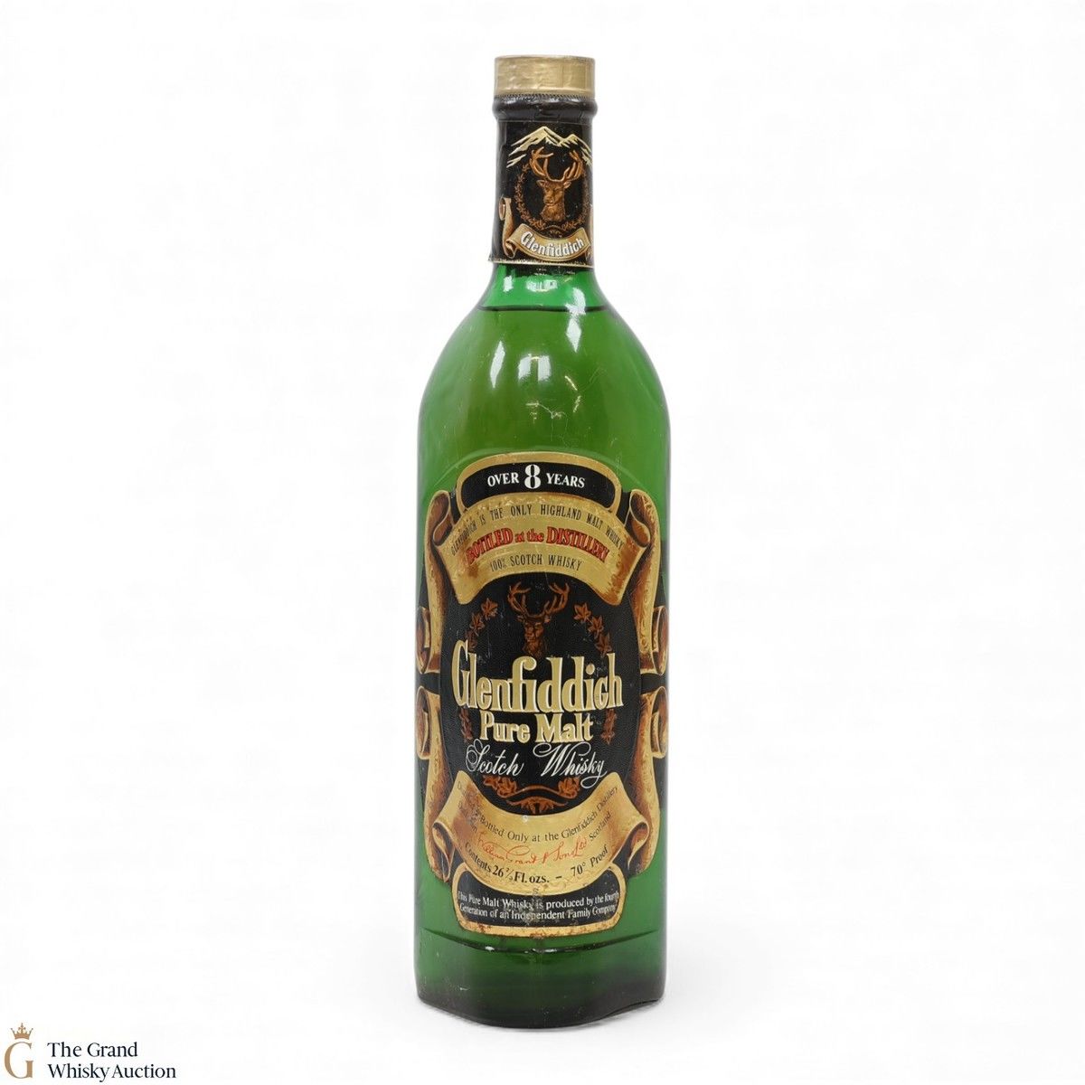 Glenfiddich - 8 Year Old - Pure Malt (1970s) (26 2/3 Fl Ozs)