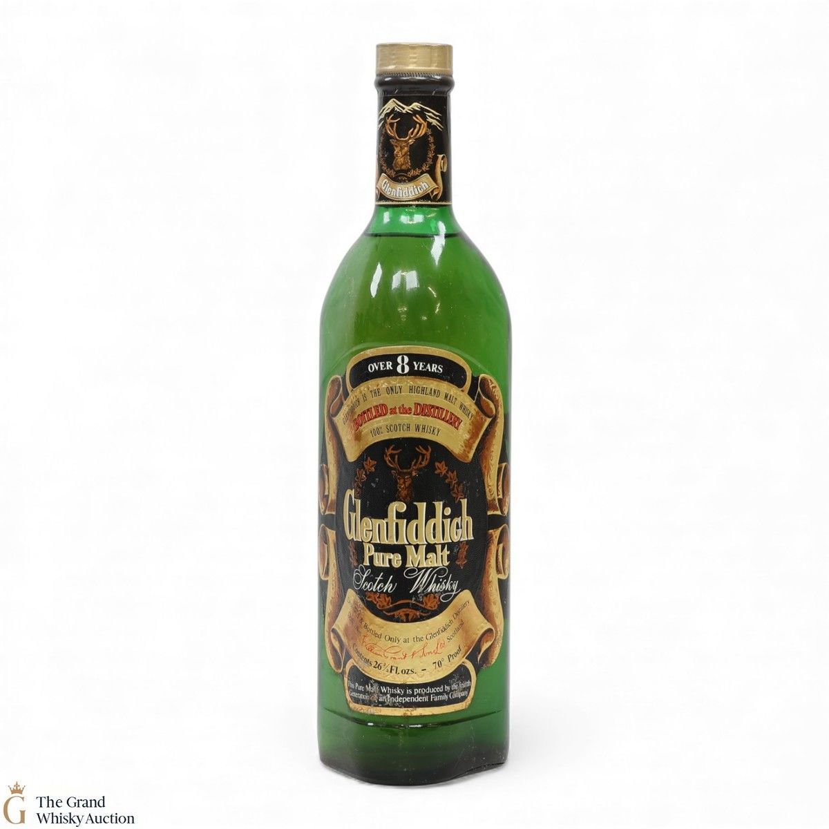 Glenfiddich - 8 Year Old - Pure Malt (1970s) (26 2/3 Fl Ozs)