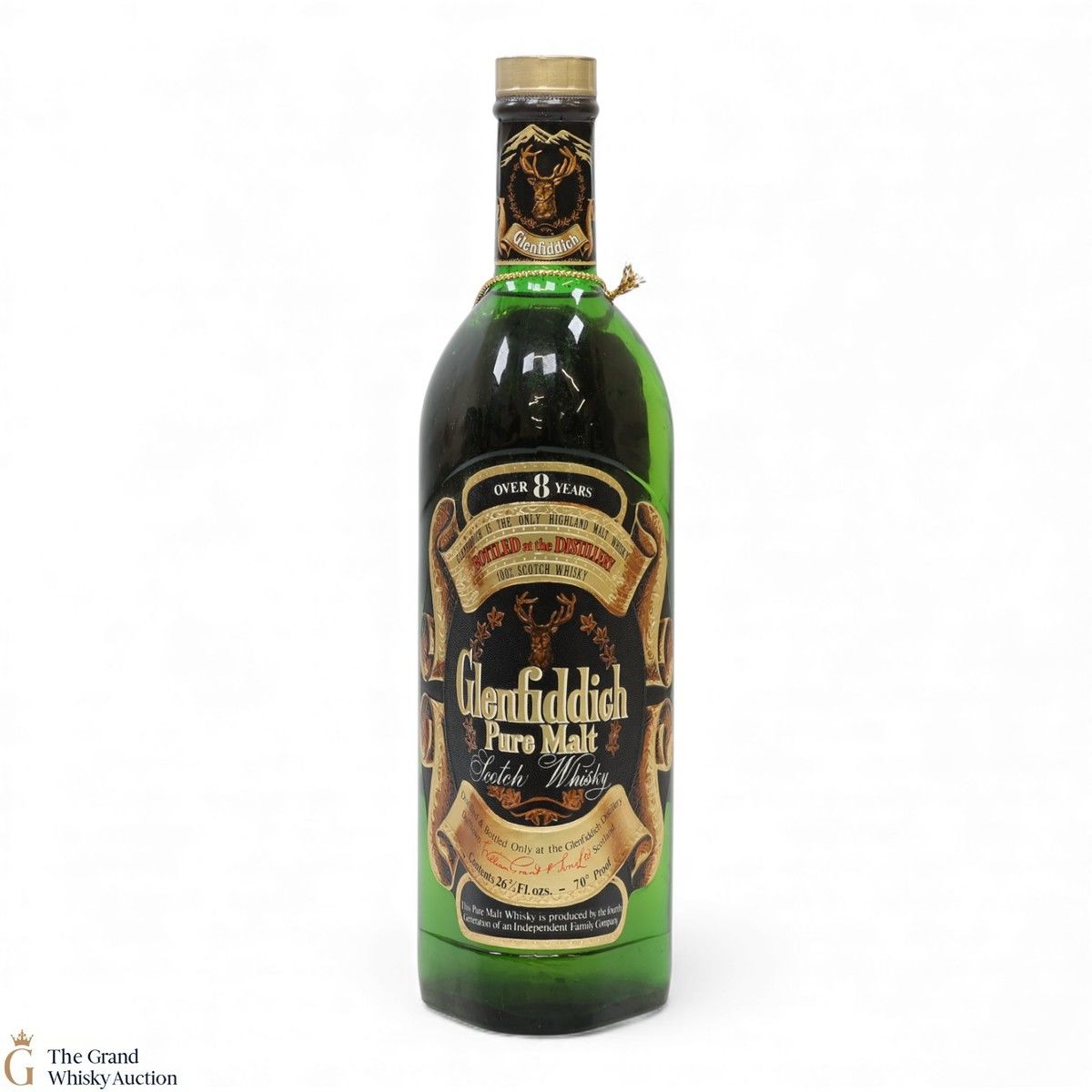 Glenfiddich - 8 Year Old - Pure Malt - 1974 Queens Export Award (26 2/3 Fl Ozs)