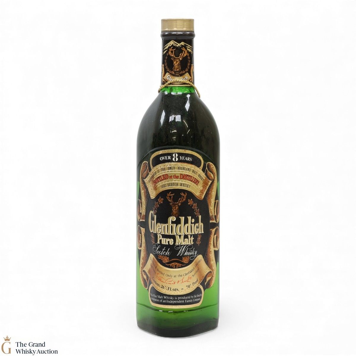 Glenfiddich - 8 Year Old - Pure Malt - 1974 Queens Export Award (26 2/3 Fl Ozs)