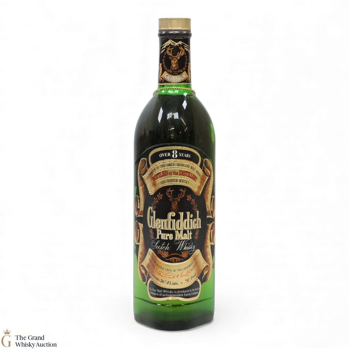 Glenfiddich - 8 Year Old - Pure Malt - 1974 Queens Export Award (26 2/3 Fl Ozs)