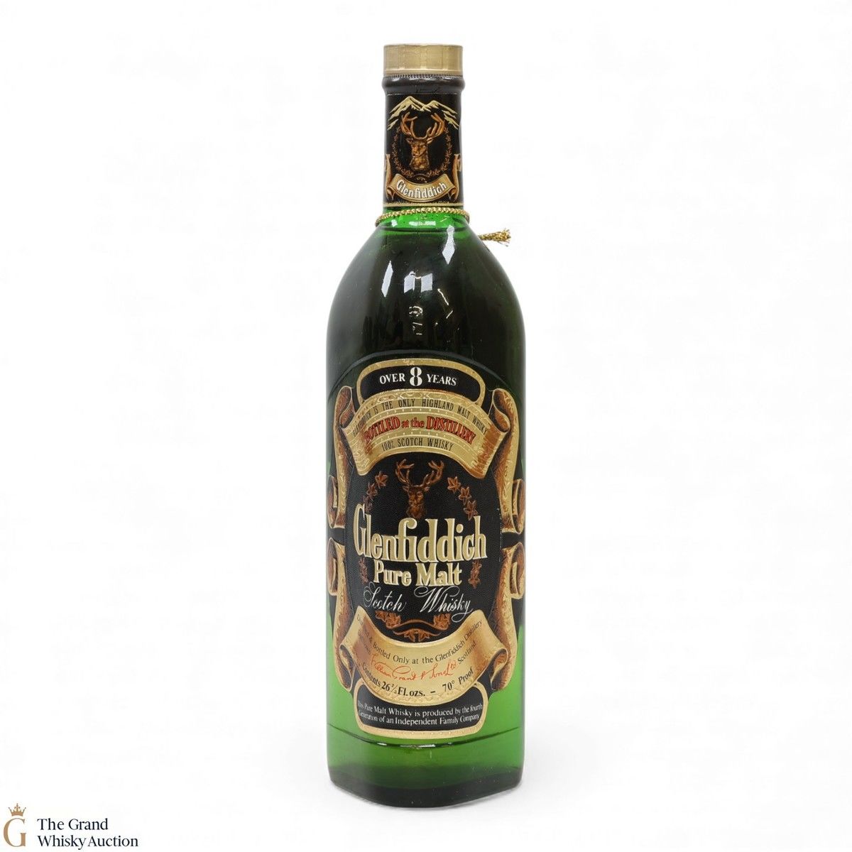 Glenfiddich - 8 Year Old - Pure Malt - 1974 Queens Export Award (26 2/3 Fl Ozs)