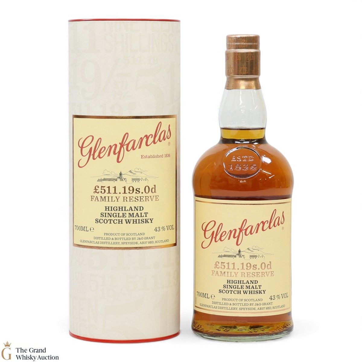 Glenfarclas - £511.19s.0d - Family Reserve