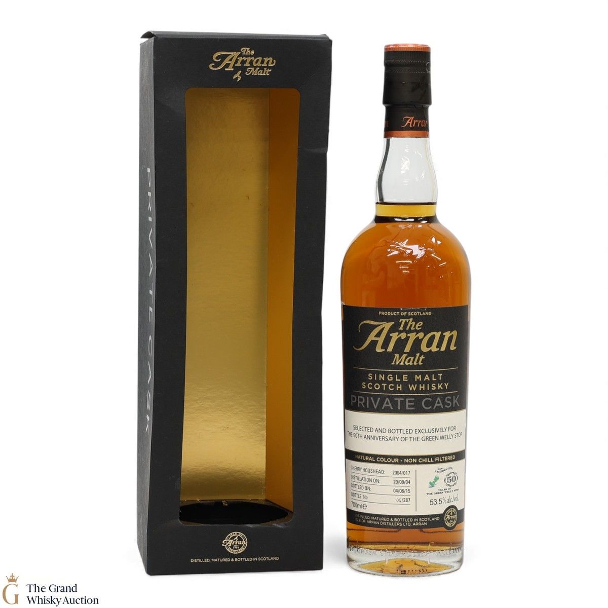 Arran - 10 Year Old 2004 - Private Cask #017 - The Green Welly Stop