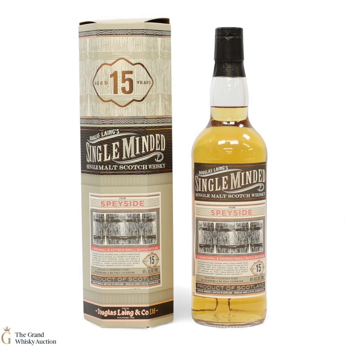 Speyside - 15 Year Old - Single Minded - Douglas Laing's