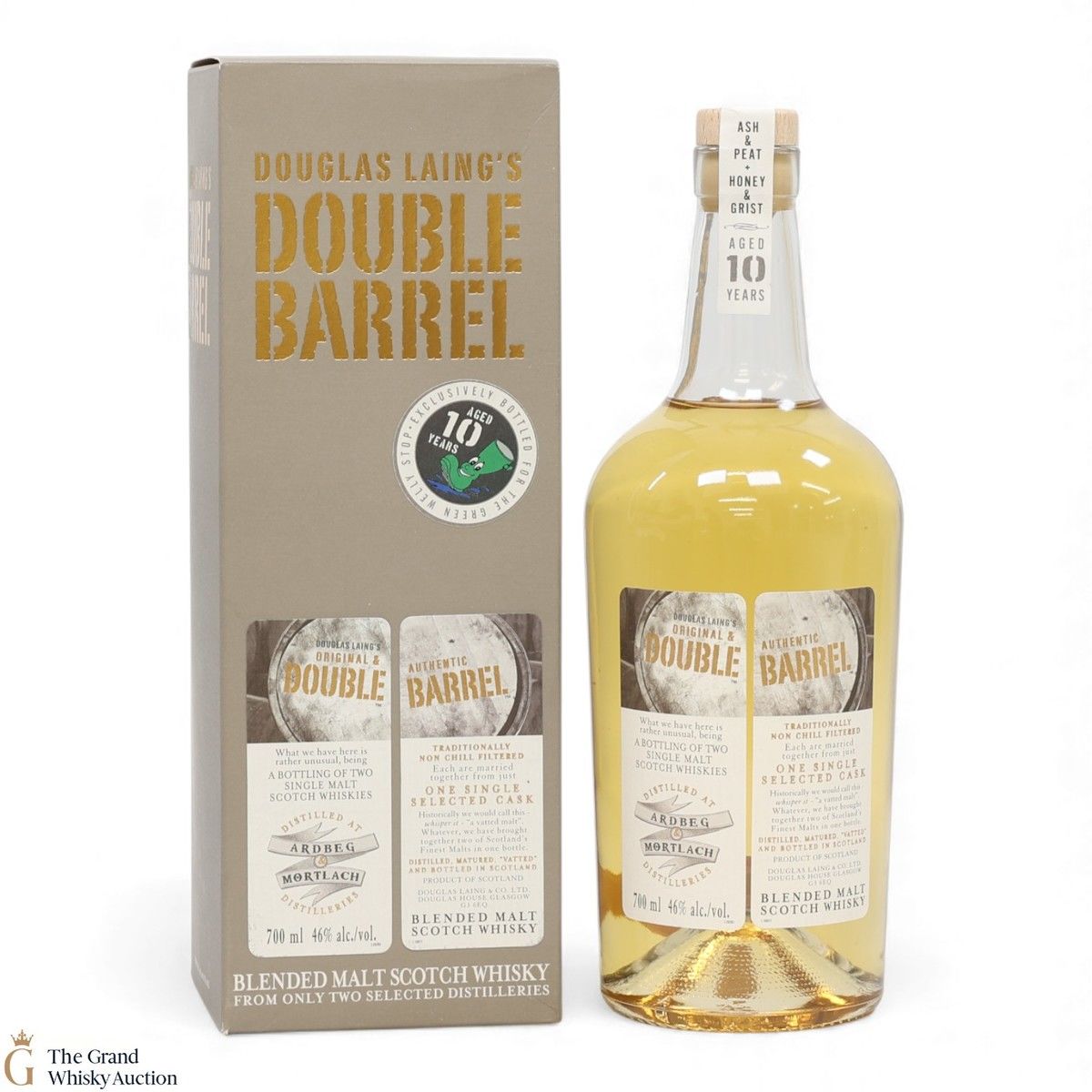 Ardbeg & Mortlach - Douglas Laing Double Barrel - The Green Welly Stop Exclusive