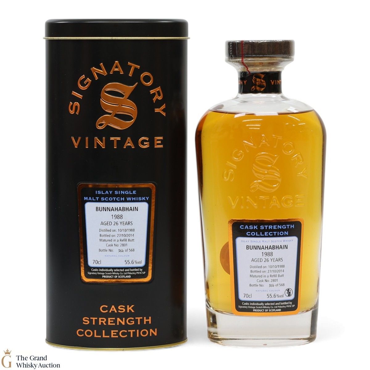 Bunnahabhain - 26 Year Old 1988 - Signatory Vintage #2801