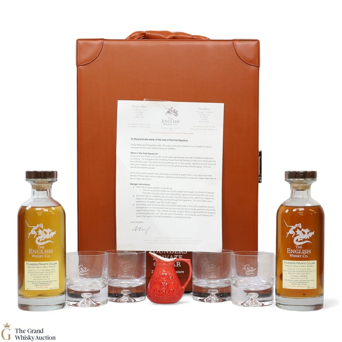 The English - Founders Private Cellar - The Final Signature (2 x 70cl)