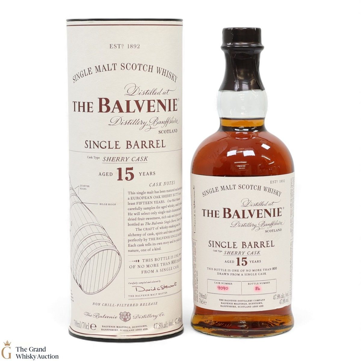 Balvenie - 15 Year Old Single Sherry Cask #9090
