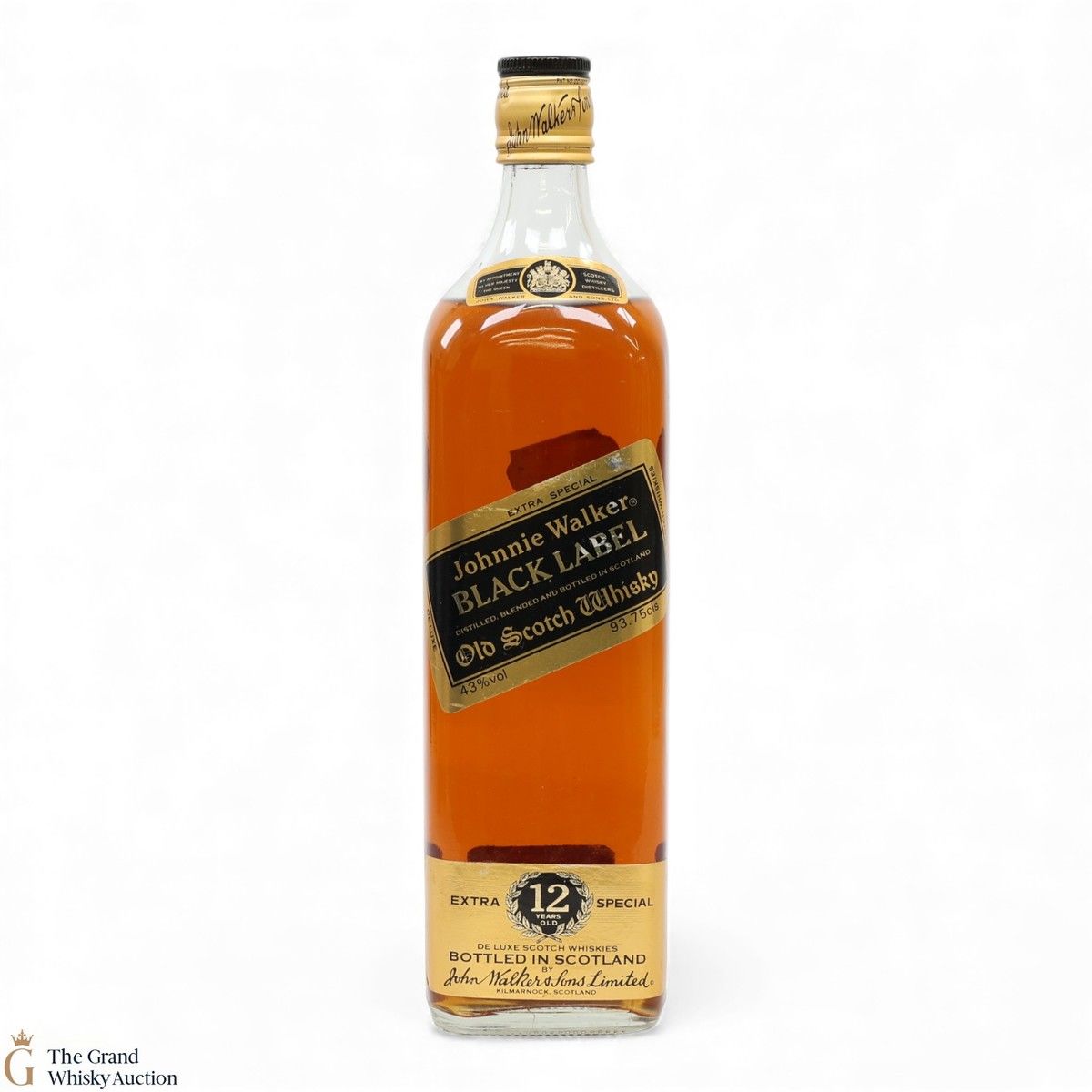 Johnnie Walker - 12 Year Old - Black Label - Extra Special 1970s (93.75cl)