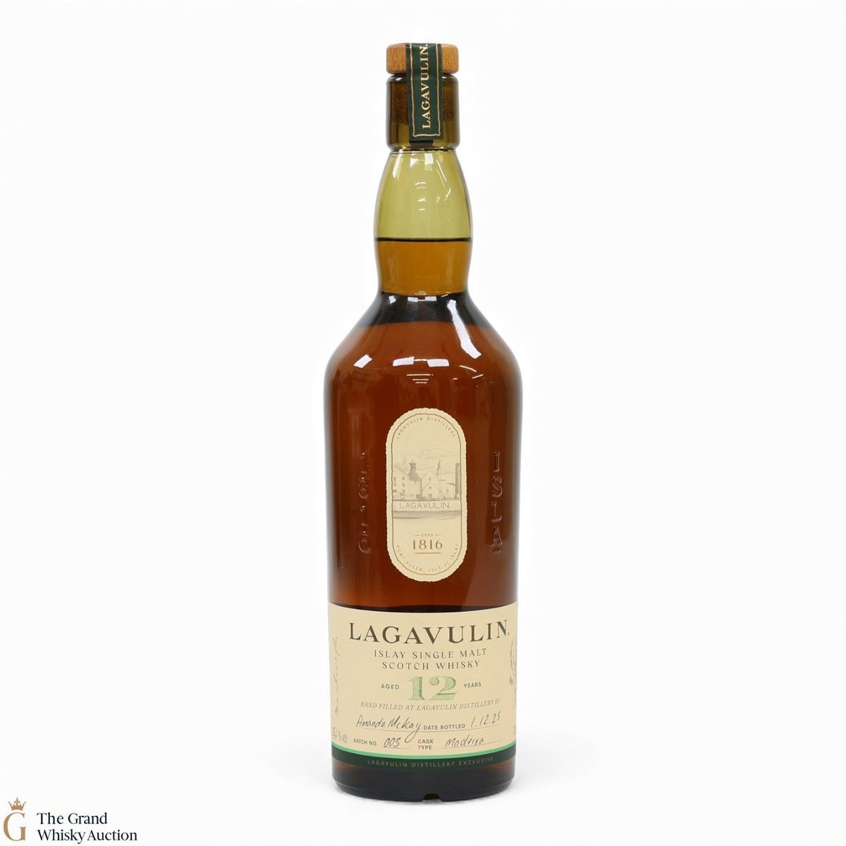 Lagavulin - 12 Year Old - Hand Fill Madeira Cask Batch 003