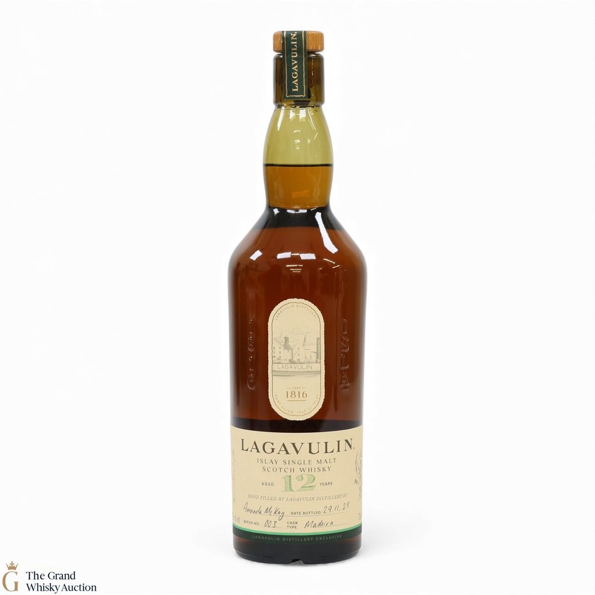 Lagavulin - 12 Year Old - Hand Fill Madeira Cask Batch 003