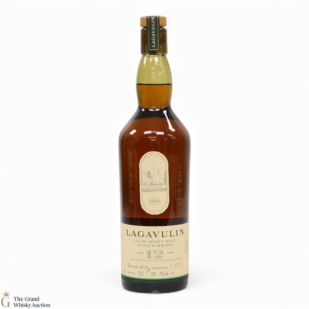 Lagavulin - 12 Year Old - Hand Fill Madeira Cask Batch 003