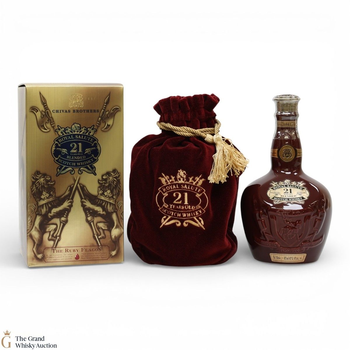 Chivas - Royal Salute - 21 Year Old - Ruby Flagon