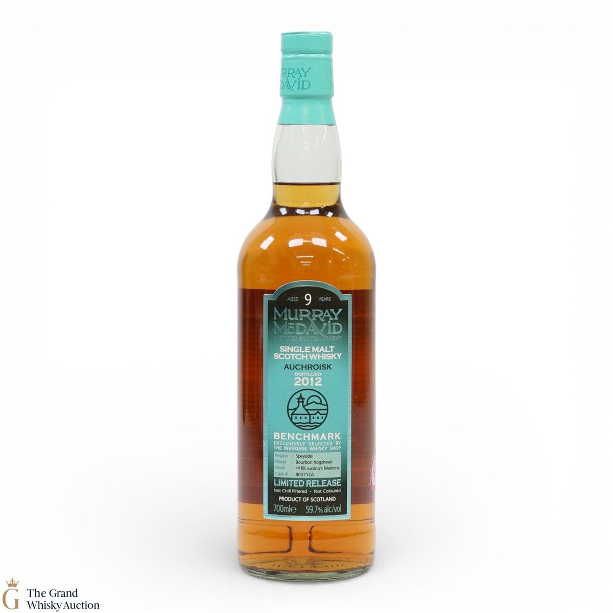 Auchroisk - 9 Year Old 2012 - 1st Fill Justino's Madeira Finish - Murray McDavid Benchmark - Inverurie Whisky Shop
