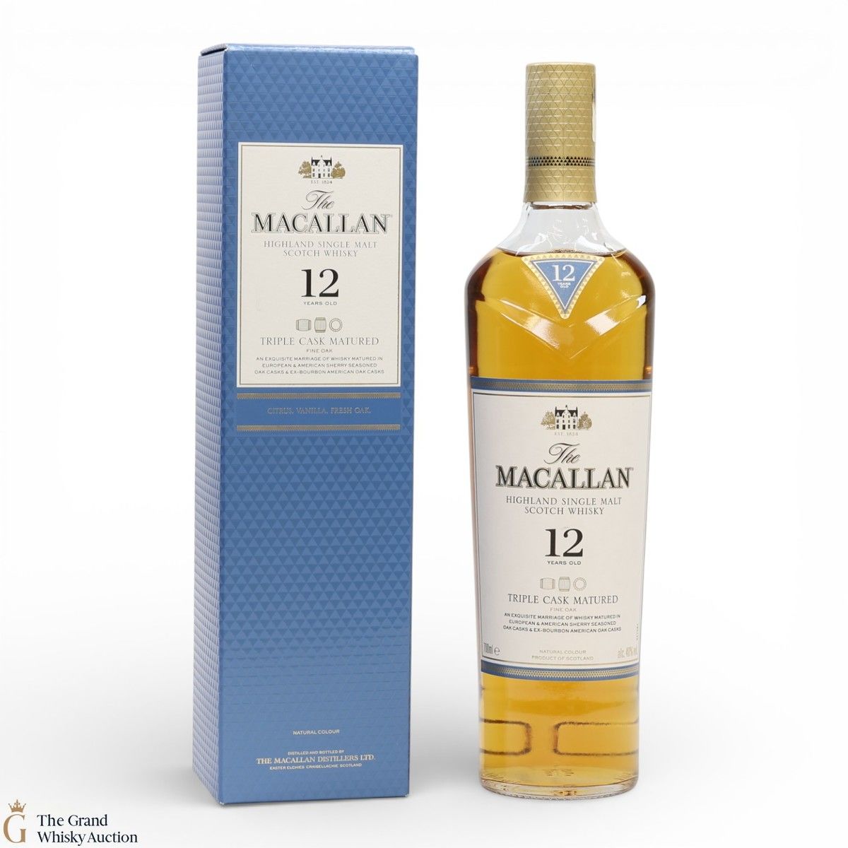 Macallan - 12 Year Old - Triple Cask (Fine Oak) 