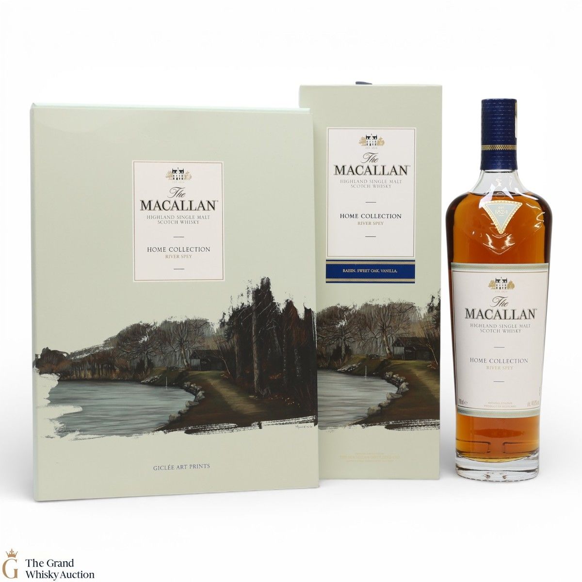 Macallan - Home Collection - River Spey (1x70cl) & Giclee Art Prints