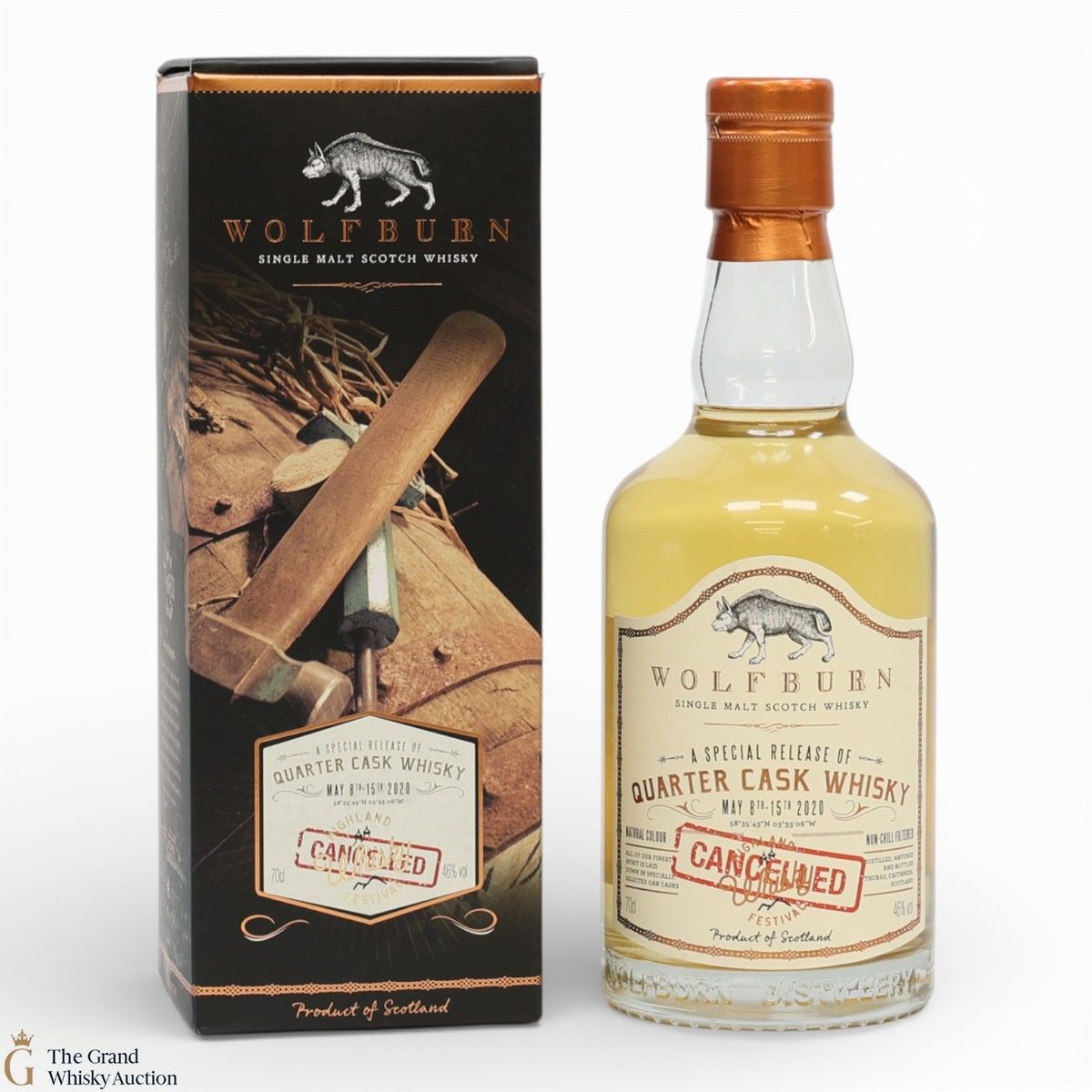 Wolfburn - Quarter Cask - Highland Whisky Festival (Cancelled) 2020 
