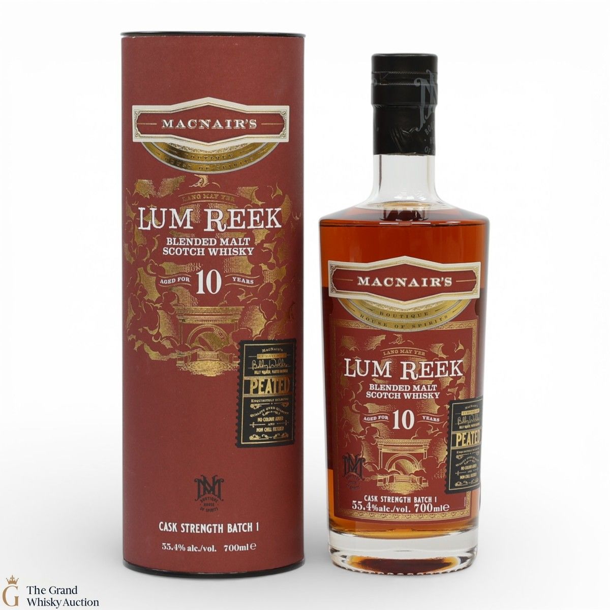 MacNair's - 10 Year Old - Lum Reek Cask Strength Batch #1