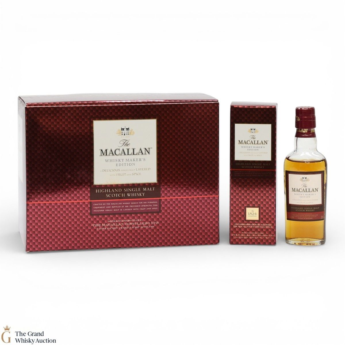 Macallan - The 1824 Collection - Whisky Maker's Edition (12 x 5cl)