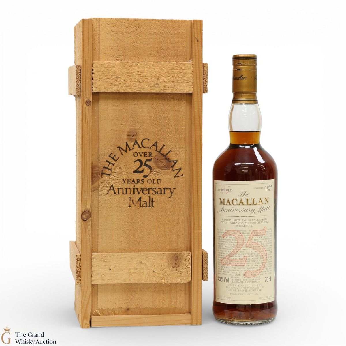 Macallan - 25 Year Old - 1970 Anniversary Malt 1996