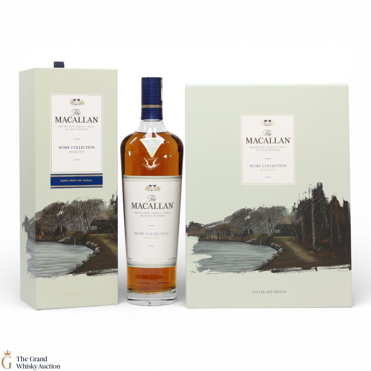Macallan - Home Collection - River Spey (1x70cl) & Giclee Art Prints