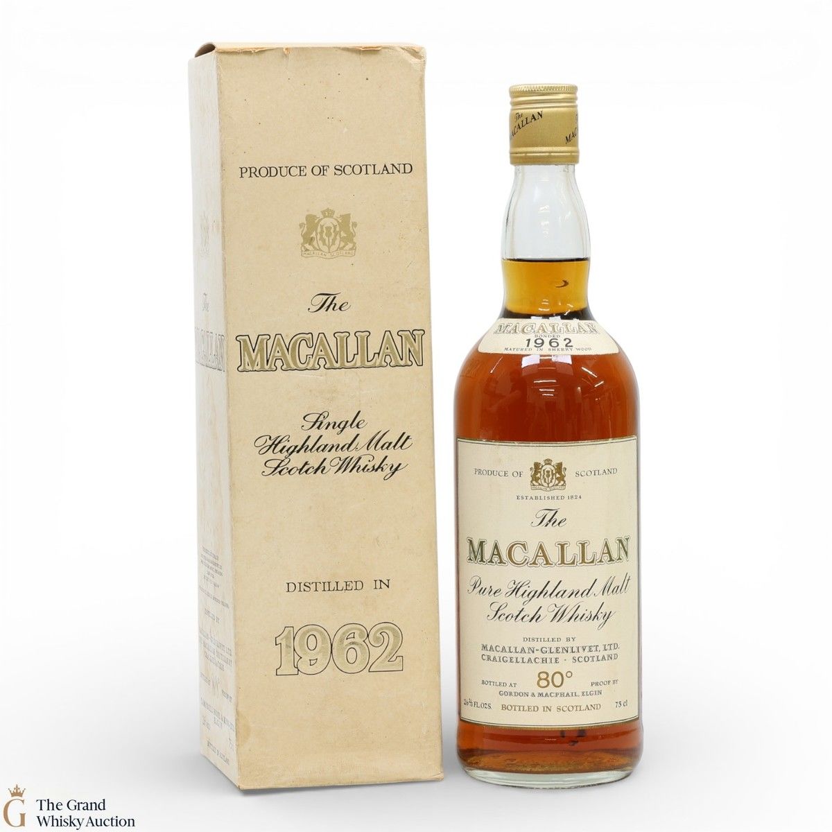 Macallan - 1962 - 80 Proof - Gordon & Macphail (75cl)