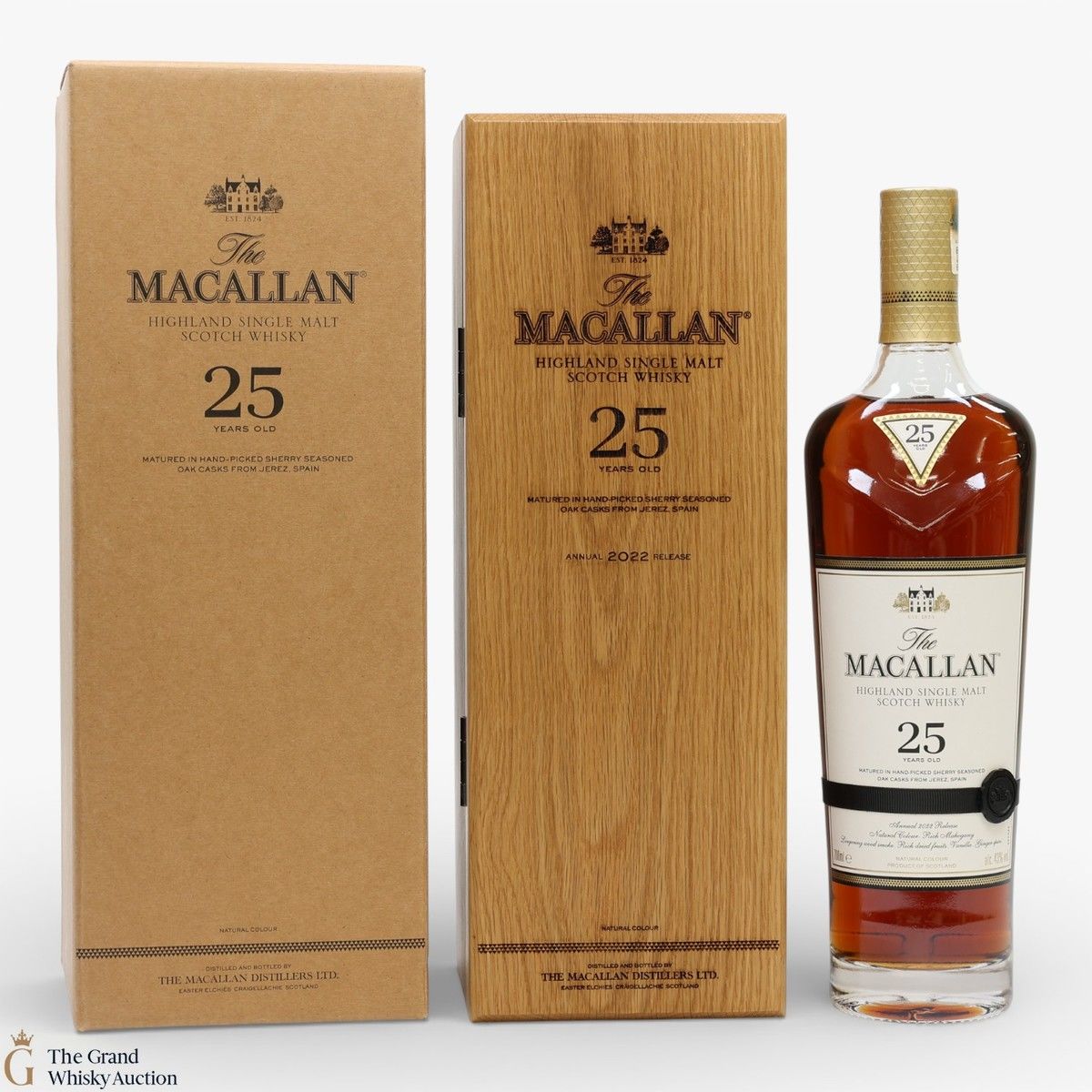 Macallan - 25 Year Old - Sherry Oak - 2022