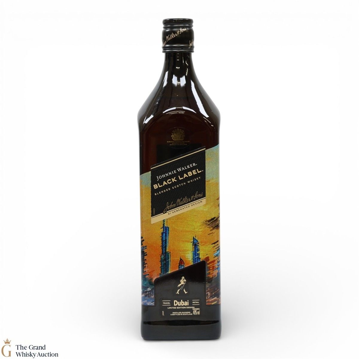 Johnnie Walker - Black Label - Dubai Limited Edition AI Design (1L)
