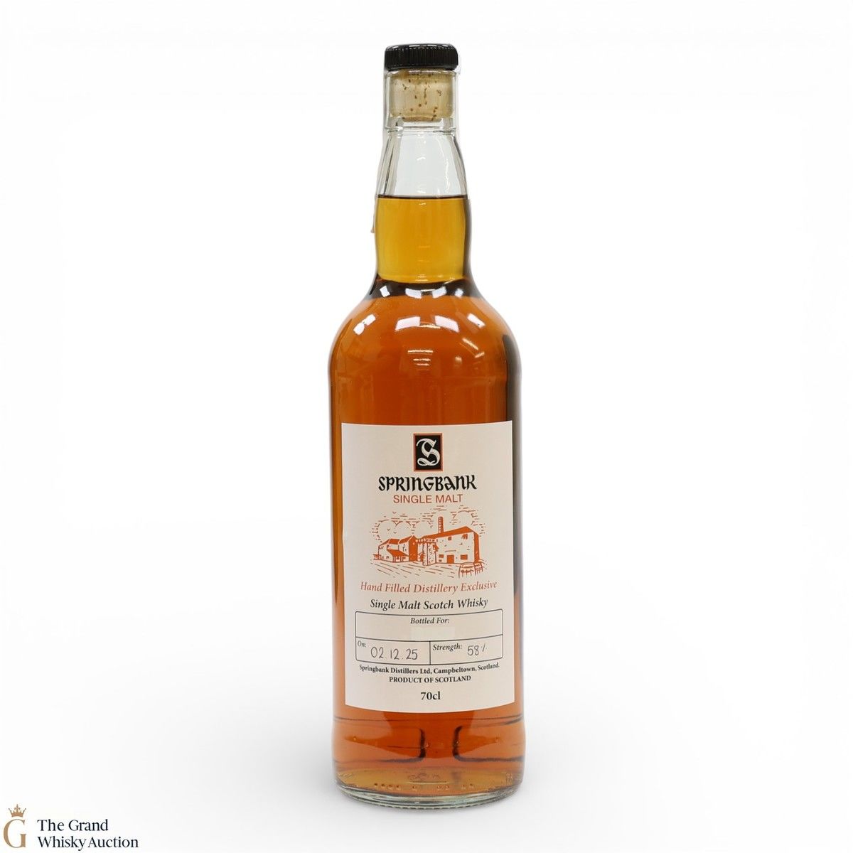 Springbank - Hand Filled Distillery Exclusive 2025 58%