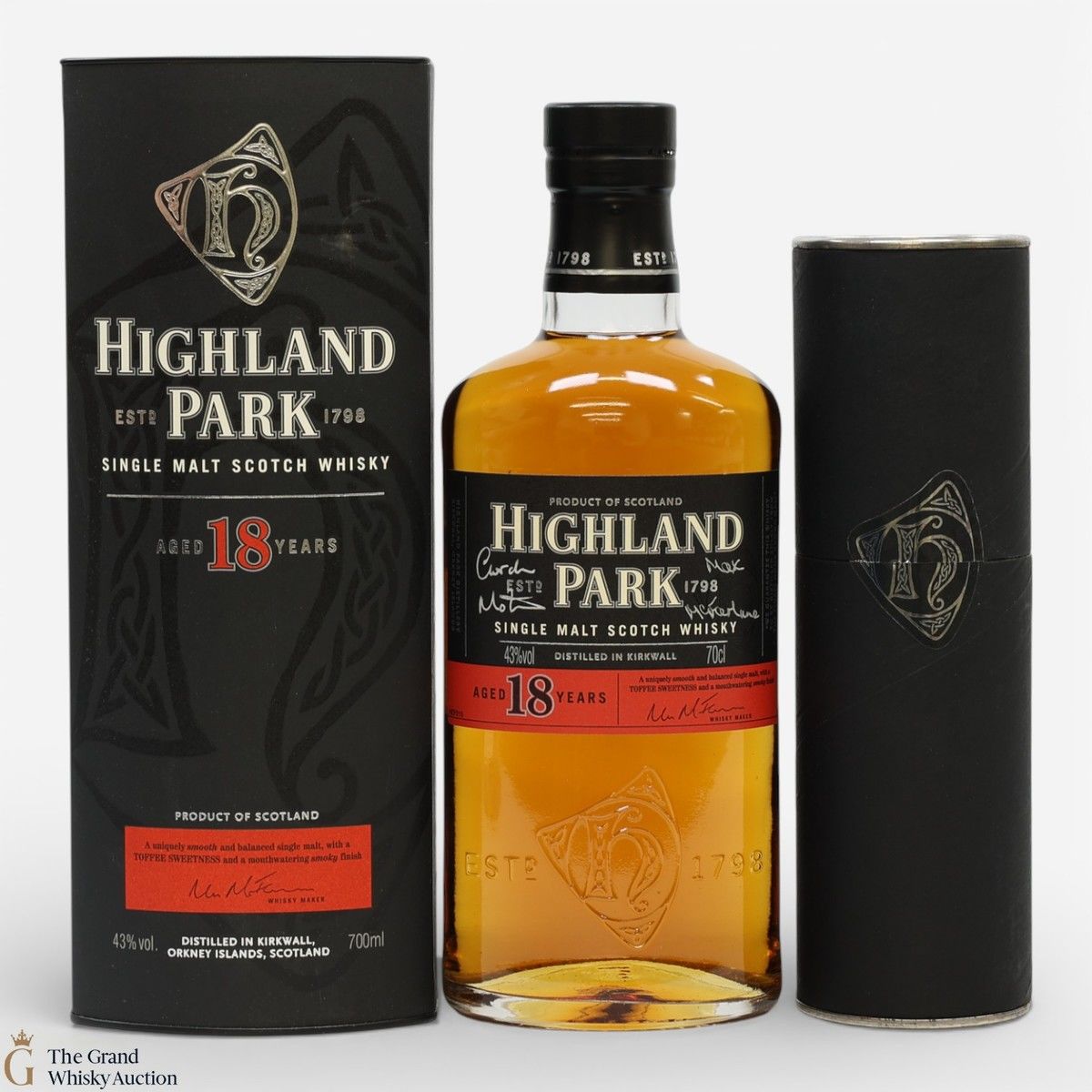 Highland Park - 18 Year Old (SIGNED)