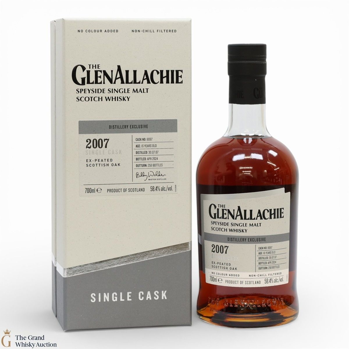GlenAllachie - 16 Year Old 2007 - Single Cask #8097 - Distillery Exclusive