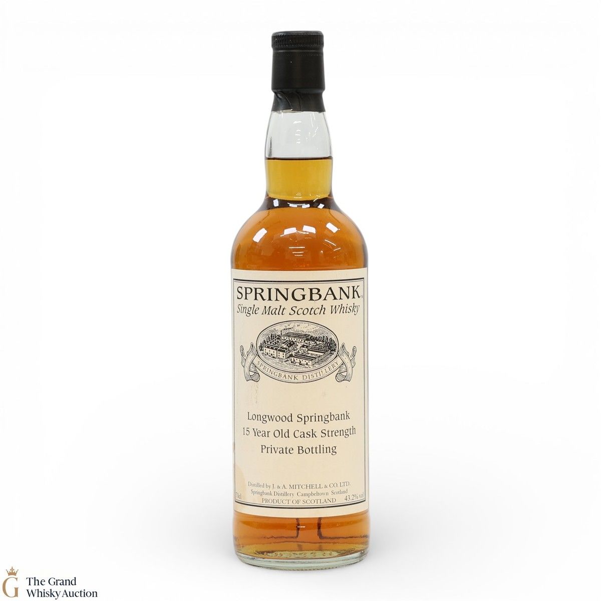 Springbank - 15 Year Old 2000 Cask Strength 43.2% - 2015 Private Bottling
