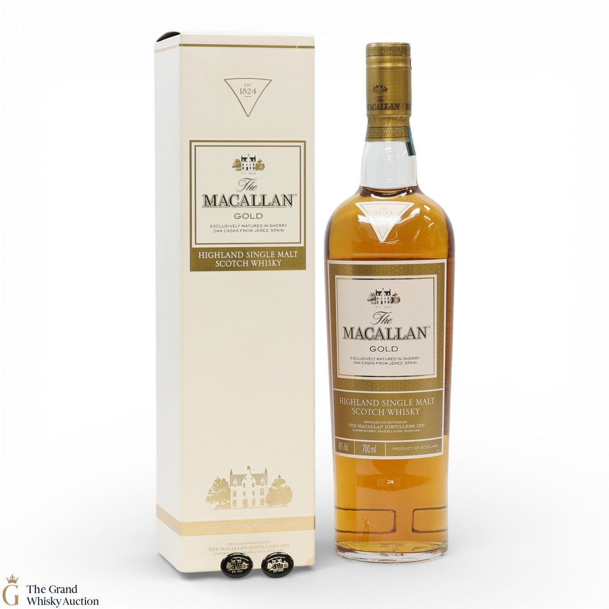 Macallan - The 1824 Series - Gold - With Cufflinks