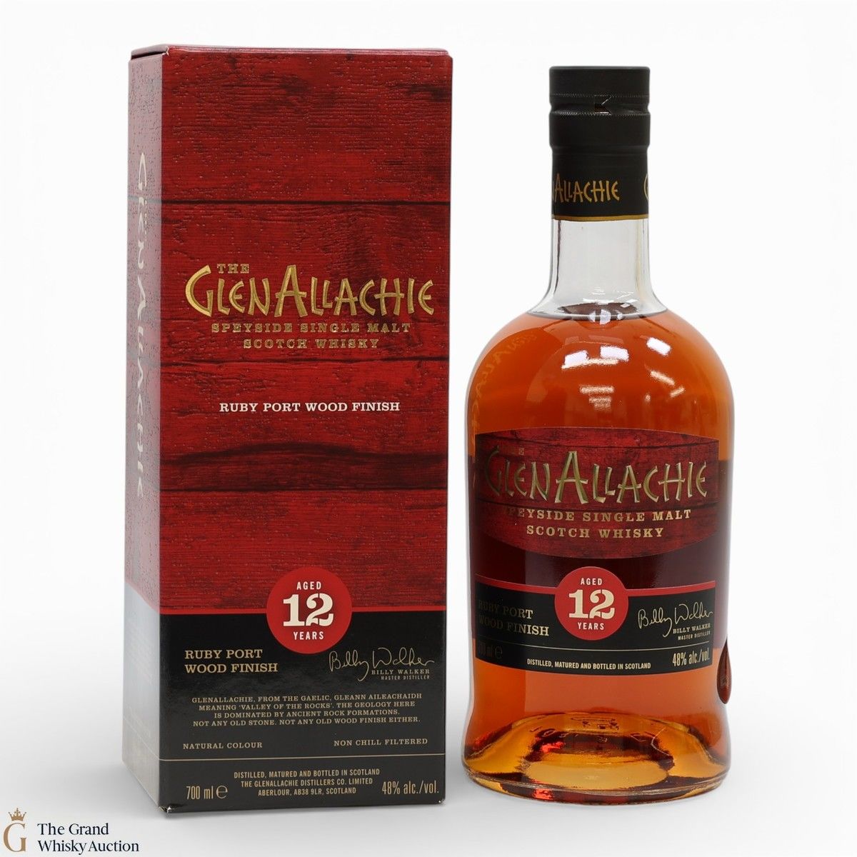 Glenallachie - 12 Year Old - Ruby Port Finish