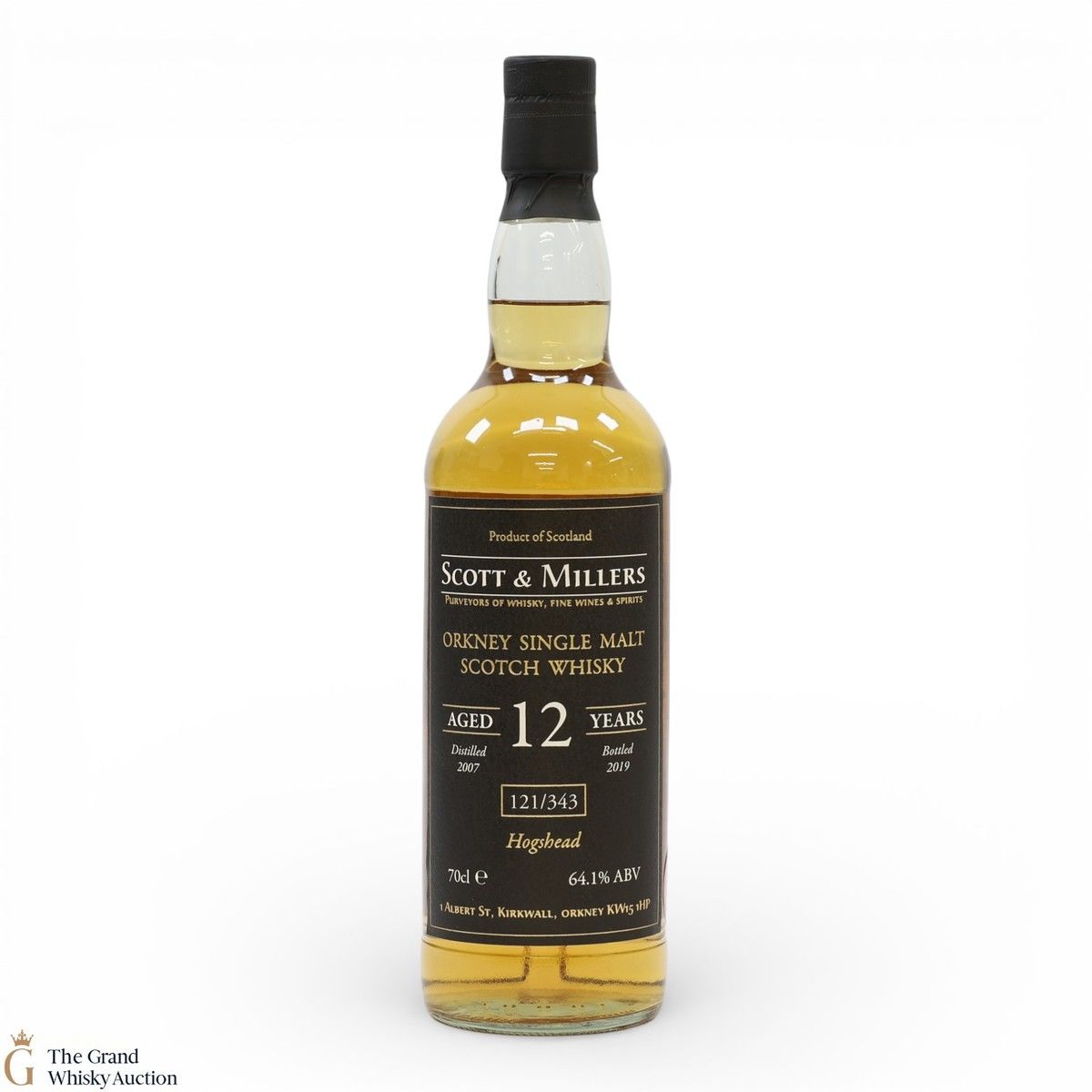 Orkney Single Malt - 12 Year Old 2007 - Scott & Millers