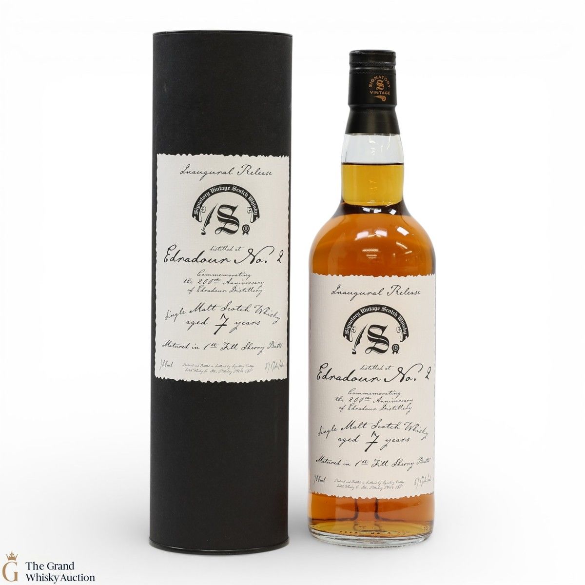Edradour - 7 Year Old - Distillery 2 Inaugural Release 2018 - Signatory Vintage - 200th Anniversary