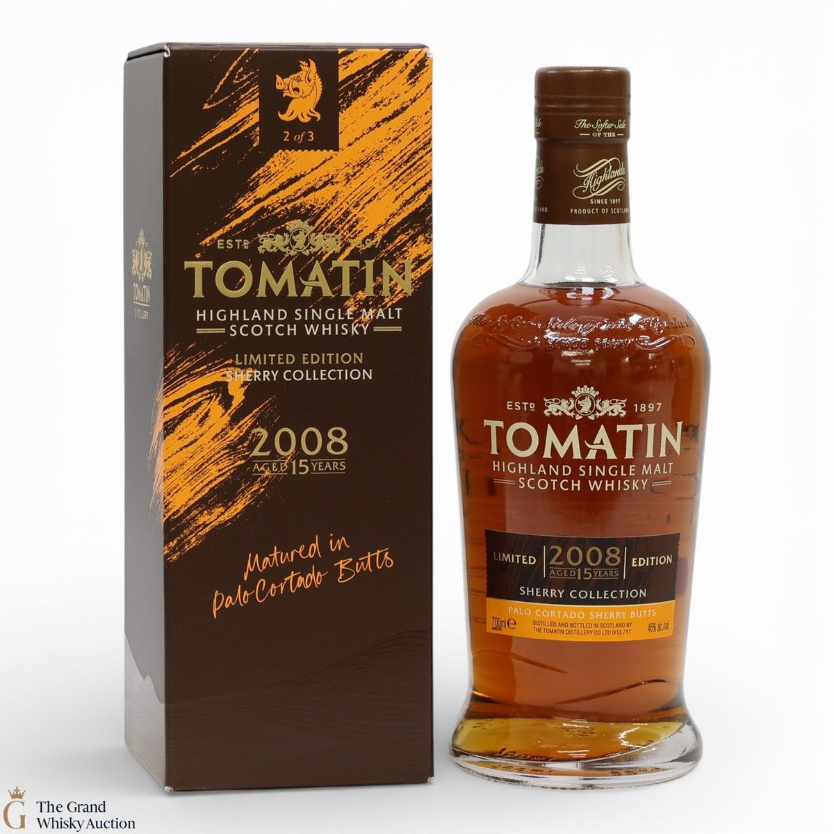 Tomatin - 15 Year Old 2008 - Sherry Collection - Palo Cortado Edition