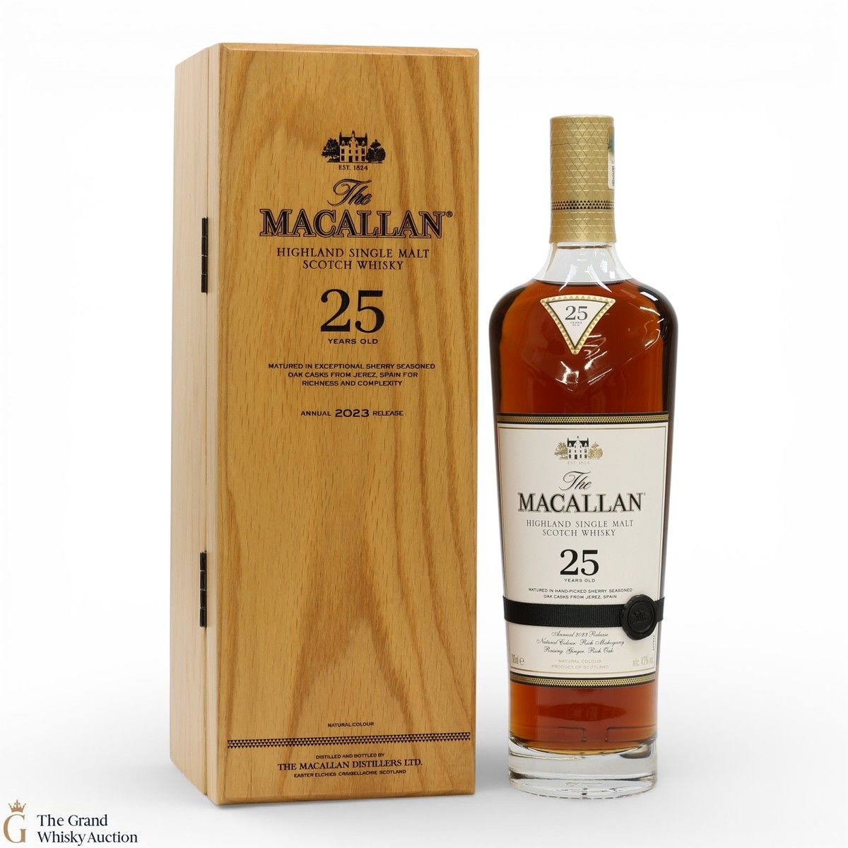 Macallan - 25 Year Old - Sherry Oak - 2023