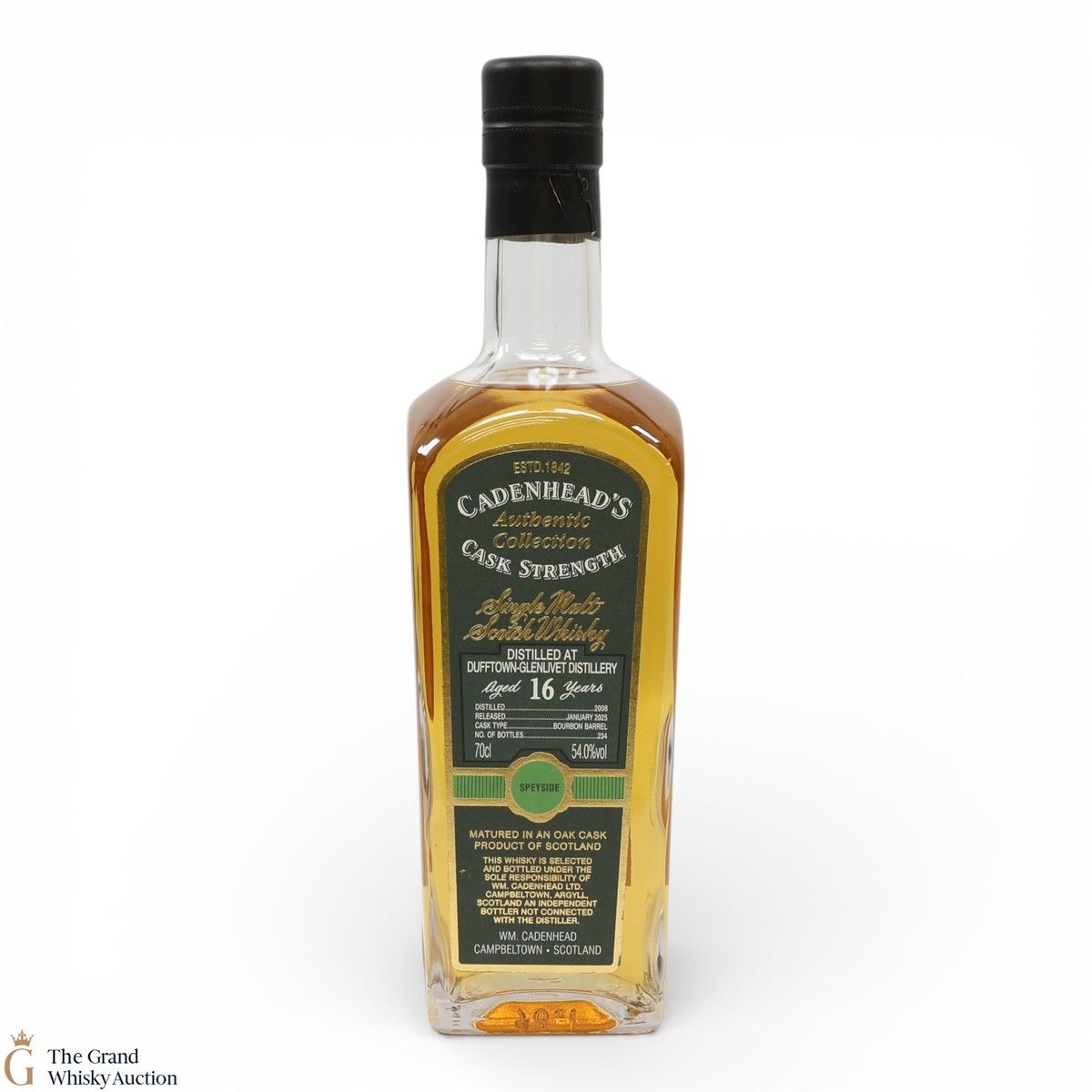 Dufftown-Glenlivet - 16 Year Old - Cadenhead's Authentic Collection 