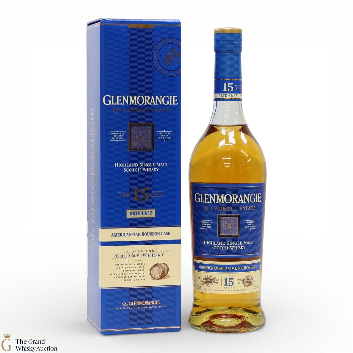 Glenmorangie - 15 Year Old - The Cadboll Estate - Batch 2 