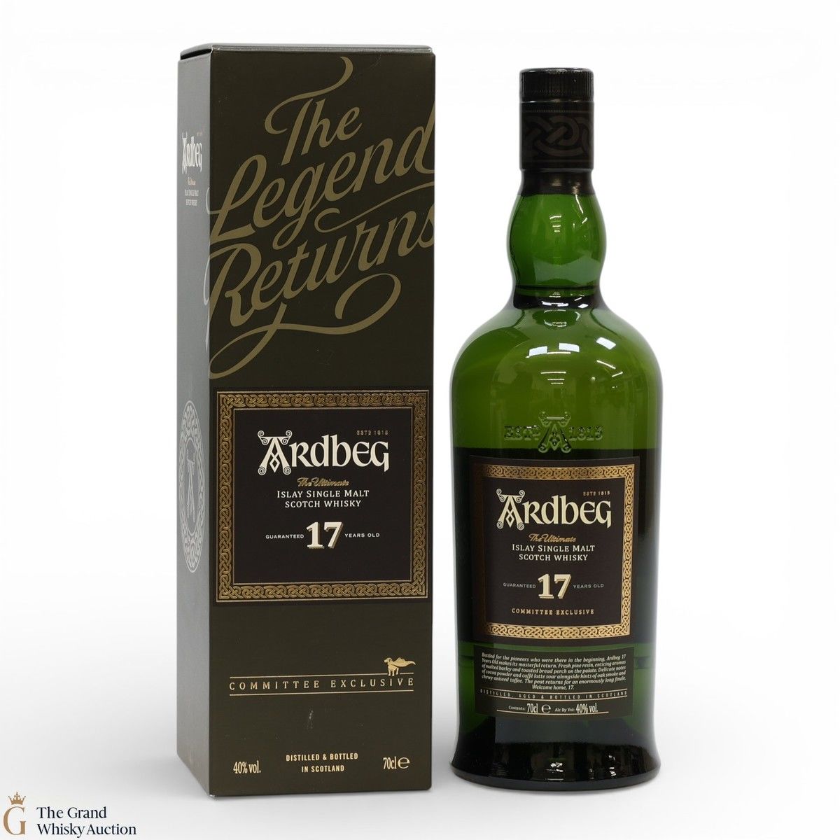Ardbeg - 17 Year Old - The Legend Returns Committee Exclusive