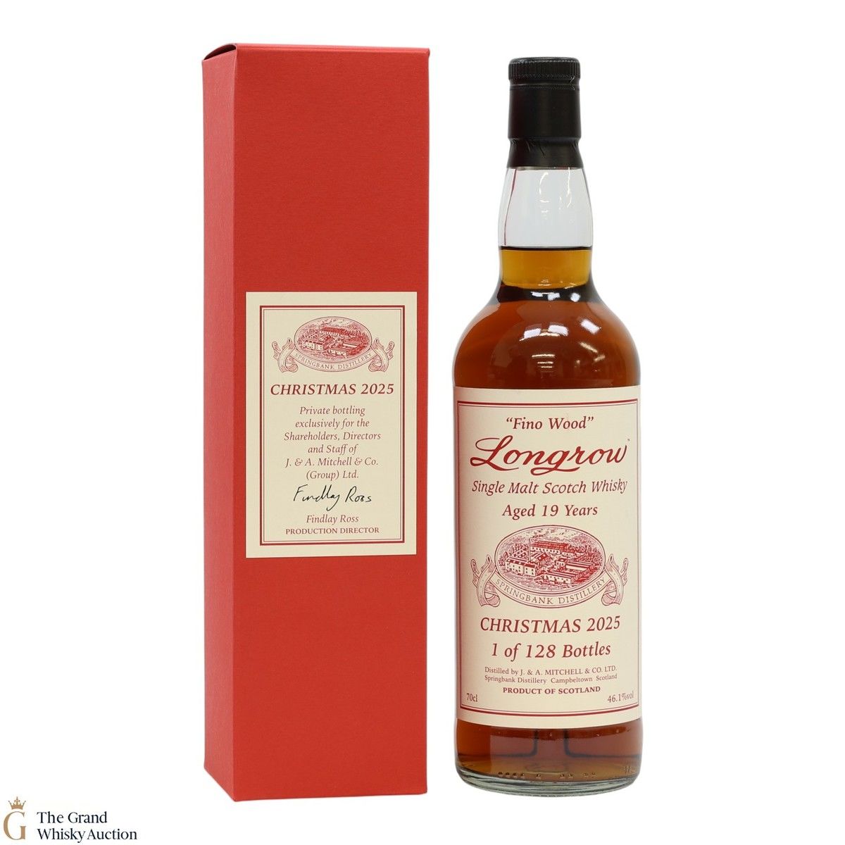 Springbank - 19 Year Old - 2025 Christmas Bottling - Fino Wood