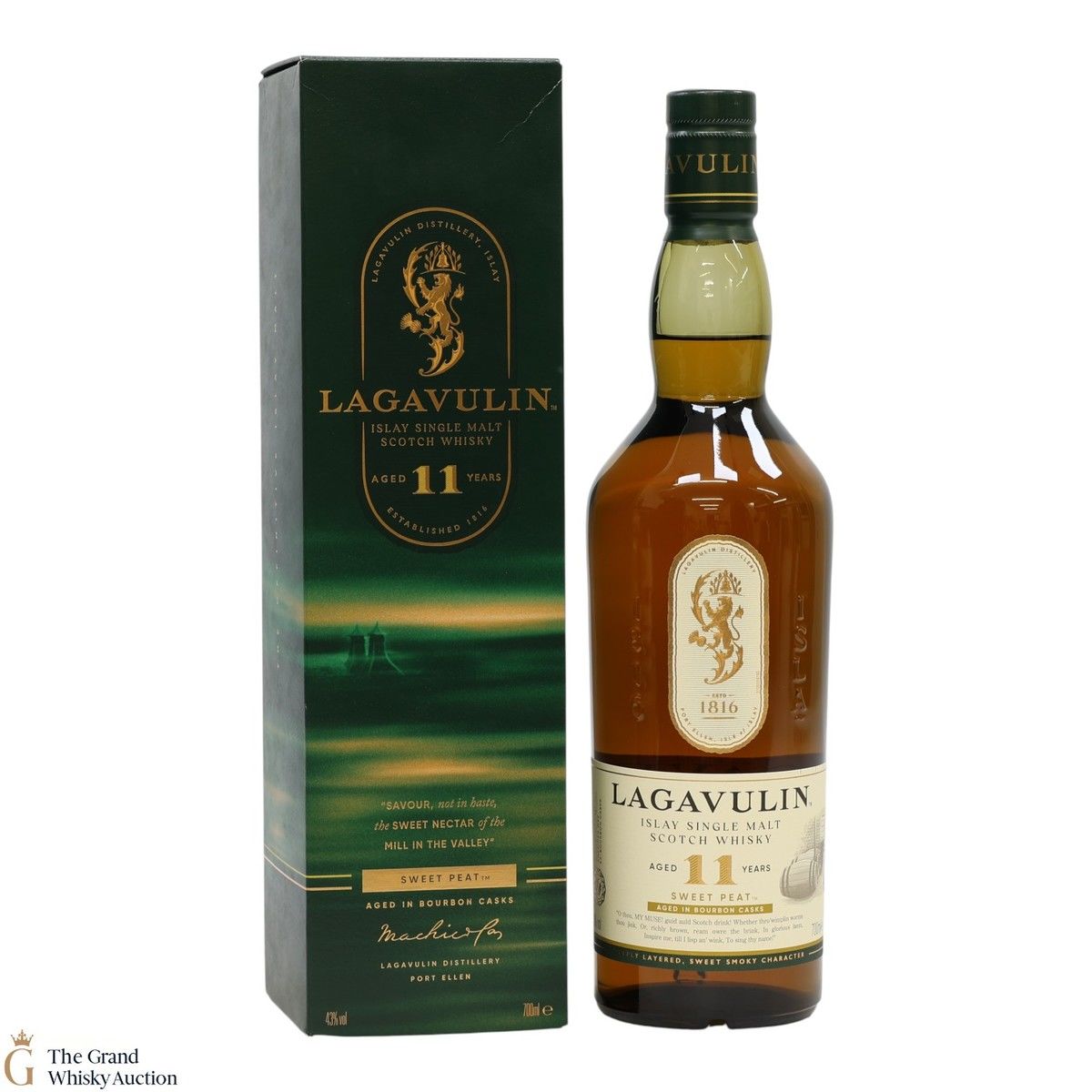 Lagavulin - 11 Year Old - Sweet Peat
