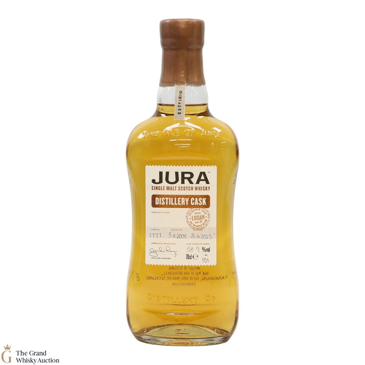 Jura - 14 Year Old 2008 - Distillery Cask #1777