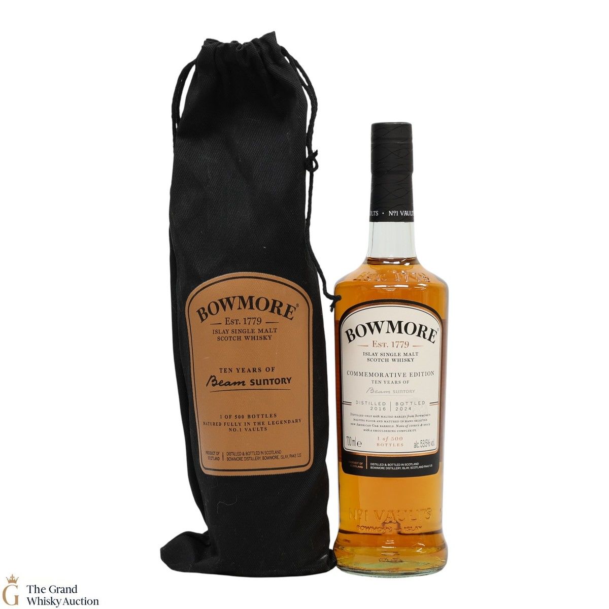 Bowmore - 8 Year Old - Commemorative Edition - Ten Years Of Beam Suntory
